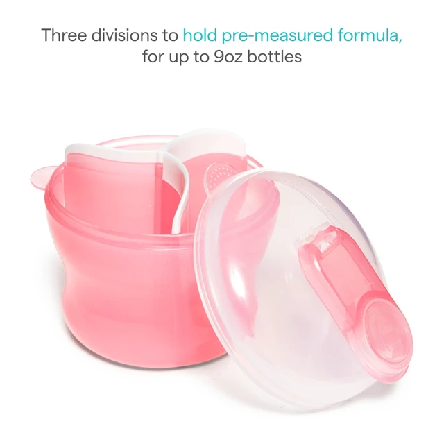 Alt view image 2 of 5 - Munchkin Formula Dispenser for Baby Bottle Feeding, Pink, 9 Ounce