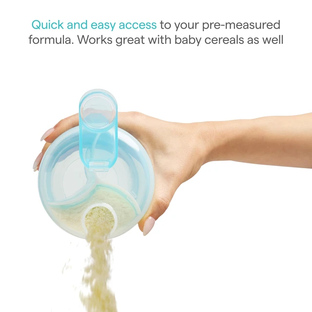 Alt view image 5 of 5 - Munchkin Formula Dispenser for Baby Bottle Feeding, Pink, 9 Ounce
