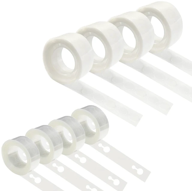 Main image of HANWER Balloon Arch Kit, 4 Rolls Balloon Tape and 4 Rolls Glue Points Dots for Decorating Garland, Balloon Arch Strip for Party Wedding Birthday Decorations
