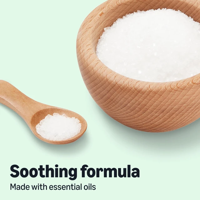 Alt view image 6 of 7 - Amazon Basics Epsom Salt Soaking Aid, Soothing Rosemary & Mint Scent, 3 Pound (Pack of 1) (Previously Solimo)