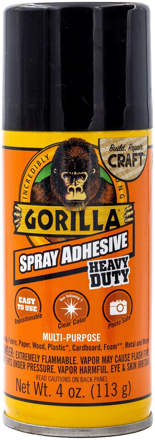 Main image of Gorilla Mist Spray Adhesive, 1 Each, 4 fl. oz.