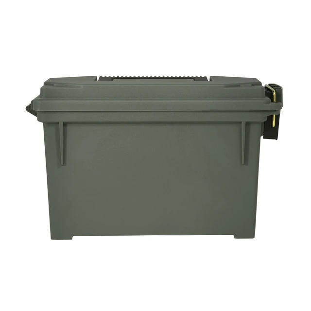 Alt view image 6 of 6 - Strategy Field Ammo Box 11.6" x 5.2" x 7.2" Plastic OD Green