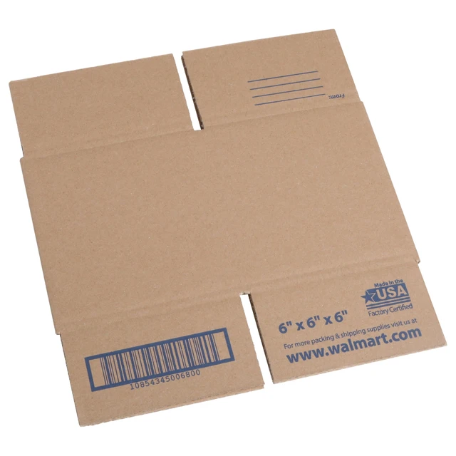 Alt view image 2 of 5 - Pen+Gear Recycled Shipping Boxes, 6 in. L x 6 in. W x 6 in. H, 30-Count