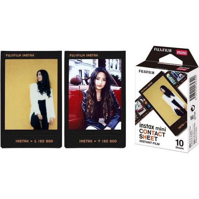 Alt view image 3 of 3 - Fujifilm Instax Mini Contact Sheet Instant Film, 10 Exposures