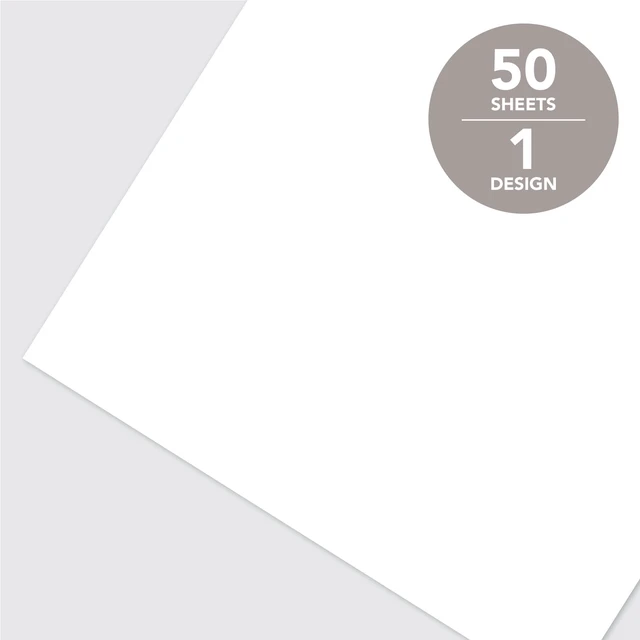 Alt view image 3 of 6 - Roobee by Mara-Mi White Cardstock Craft Paper, 8.5" x 11" 200 GSM, 50 Count New