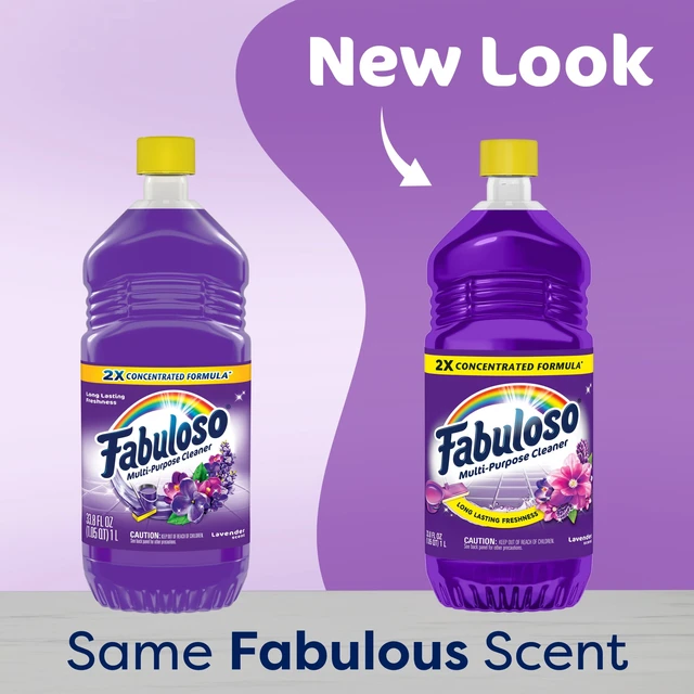 Alt view image 4 of 6 - Fabuloso 2X Multi-Purpose Cleaner, No Rinse Floor Cleaner, Lavender Scent, 33.8 fl oz