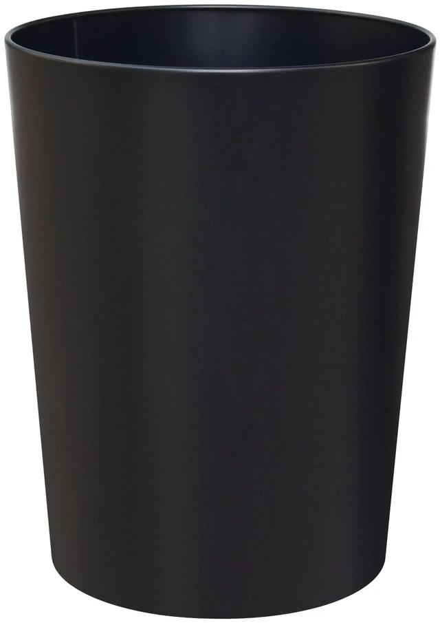 Main image of Mainstays Metal Waste Basket, Black