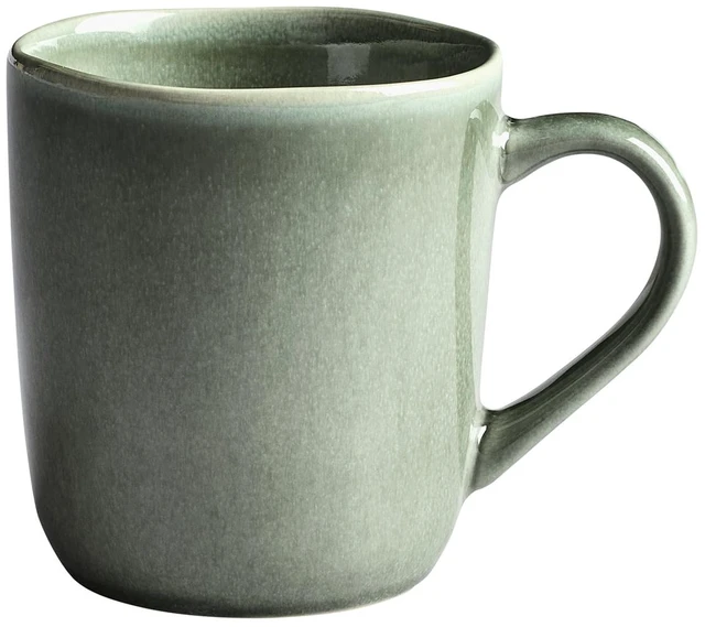 Main image of Better Homes & Gardens Brooks Stoneware Mug, Green, 14.2 oz