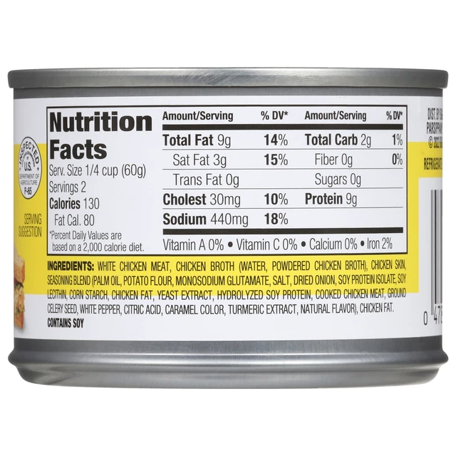 Alt view image 5 of 6 - (6 pack) Underwood White Meat Chicken Spread, 4.25 oz Can