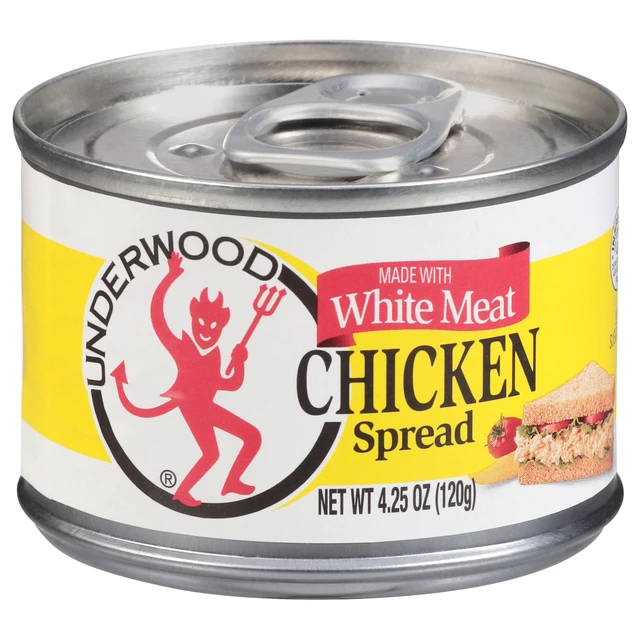 Alt view image 6 of 6 - (6 pack) Underwood White Meat Chicken Spread, 4.25 oz Can