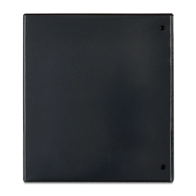 Alt view image 2 of 6 - Pen+Gear 1 in Durable 3-Ring D-Ring Binder, Black, 6 Pack