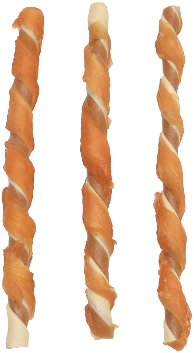 Alt view image 5 of 5 - Ol' Roy Rawhide Free Twist Sticks with Chicken Dog Treats, 16 oz, 50 Count