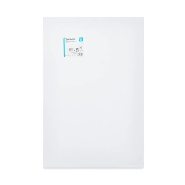 Alt view image 2 of 7 - (5 pack) Pen+Gear White Foam Board, 20" x 30"