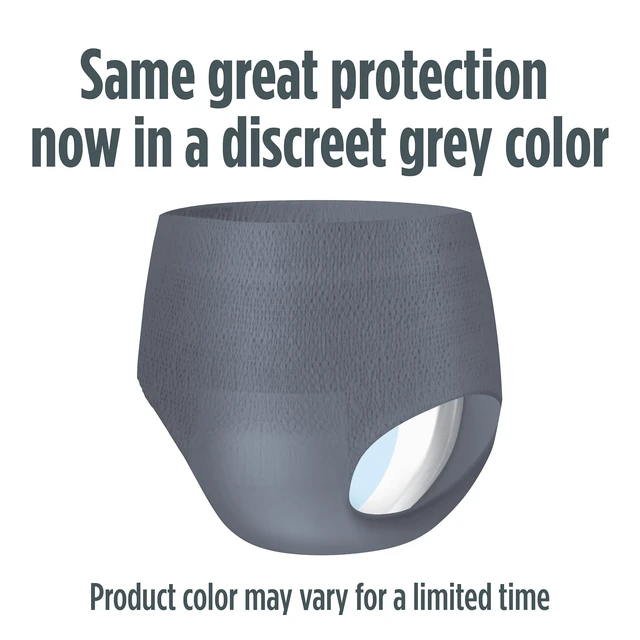 Alt view image 4 of 6 - Assurance Men's Overnight Incontinence Underwear, S/M, Ultimate Absorbency, 16 Count