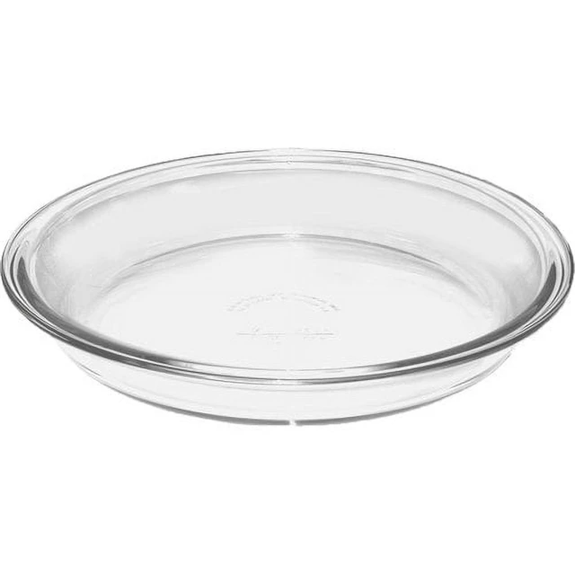 Alt view image 7 of 7 - (2 pack) Anchor Hocking 9" Glass Pie Pan