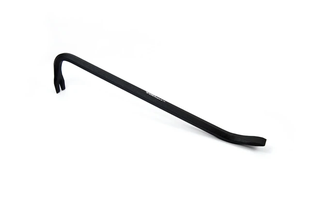 Alt view image 2 of 6 - Hyper Tough 18-Inch Wrecking Bar with Nail Puller and Crowbar Tool