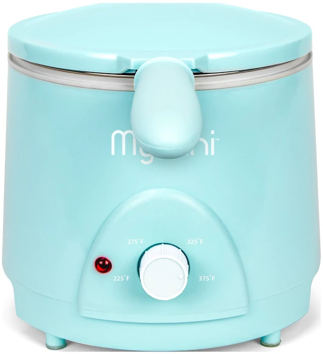 Main image of MyMini 1.5 qt Electric Deep Fryer, 700 watts, Aqua