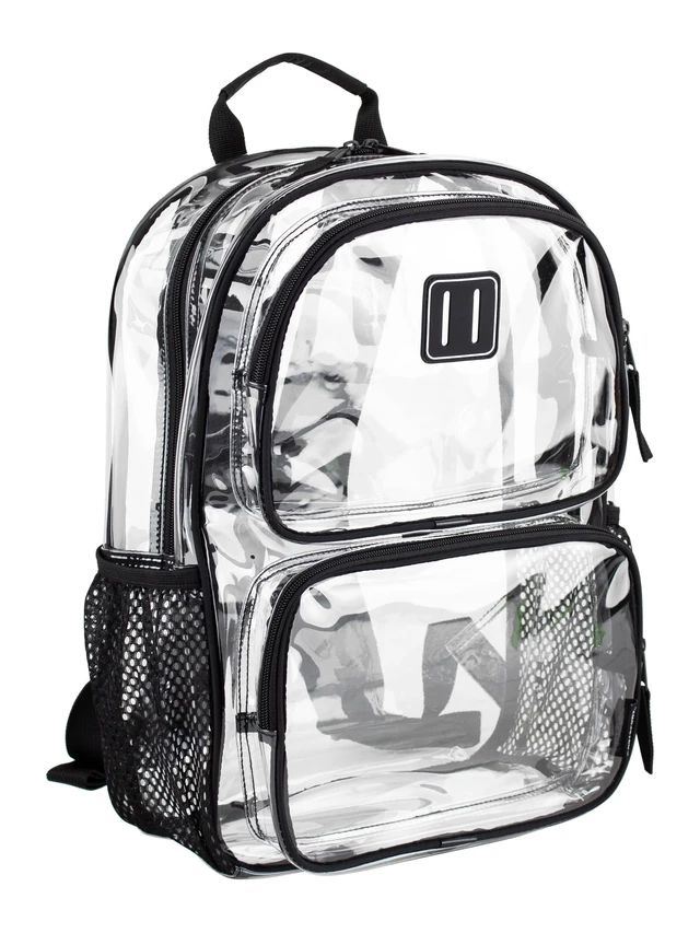 Alt view image 3 of 6 - Eastsport Unisex Primo Clear 16" Backpack, Black