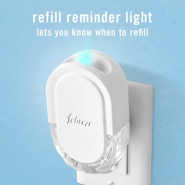 Alt view image 6 of 6 - Febreze Plug in Air Freshener Scented Oil Refill, Downy April Fresh, 3 Count