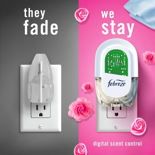 Alt view image 3 of 6 - Febreze Plug in Air Freshener Scented Oil Refill, Downy April Fresh, 3 Count