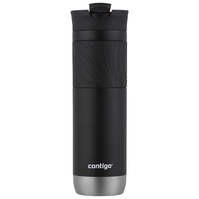Alt view image 4 of 4 - Contigo Byron 2.0 Stainless Steel Travel Mug with SNAPSEAL Lid and Grip in Black, 24 fl oz.