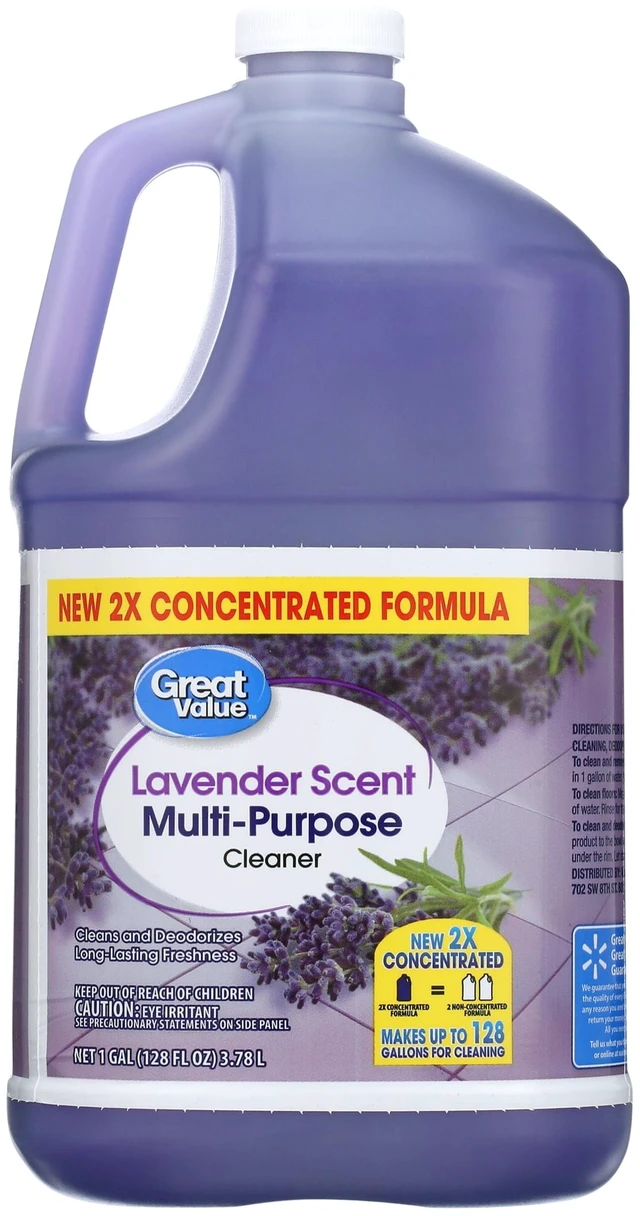 Main image of Great Value Multi Purpose Cleaner, Lavender Scent, 128 fl oz
