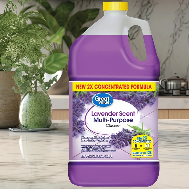 Alt view image 5 of 6 - Great Value Multi Purpose Cleaner, Lavender Scent, 128 fl oz
