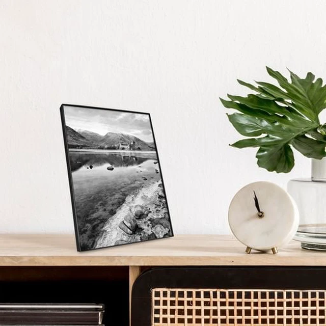 Alt view image 5 of 6 - (6 pack) Mainstays Format Front-Loading Picture Frame, 8 x 10, Black, Wall or Tabletop