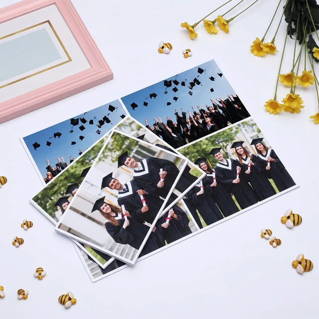 Alt view image 3 of 6 - Nuanchu 3.5 x 5", 4 x 6", 5 x 7" Photo Paper Glossy 60 Sheets