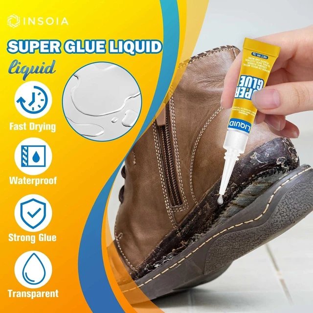 Alt view image 2 of 6 - INSOIA Super Glue Liquid Clear, 6 x 3g, All Purpose Single-Use