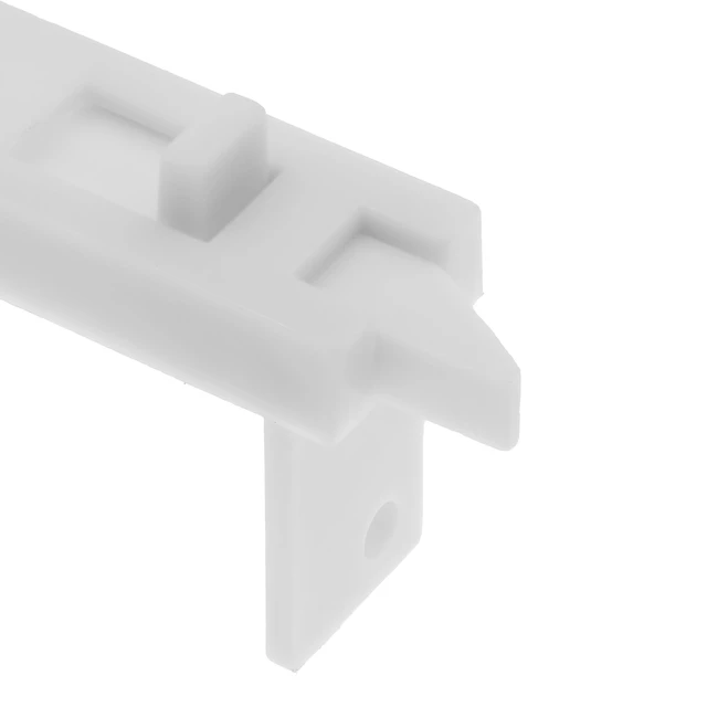 Alt view image 3 of 6 - Prime-Line F 2642 Vinyl Spring-Loaded Replacement Window Tilt Latch Pair, 1-11/16 Hole Center, White (1 Pair)