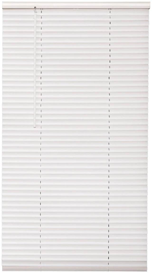 Alt view image 6 of 6 - Mainstays Cordless Vinyl Light Filtering Window Blinds, 1 in Slats, White, 1-Piece, 30 in W x 64 in L