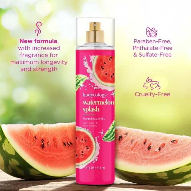 Alt view image 4 of 6 - Bodycology Long-Lasting Fragrance Body Mist, Watermelon Splash, 8 fl oz