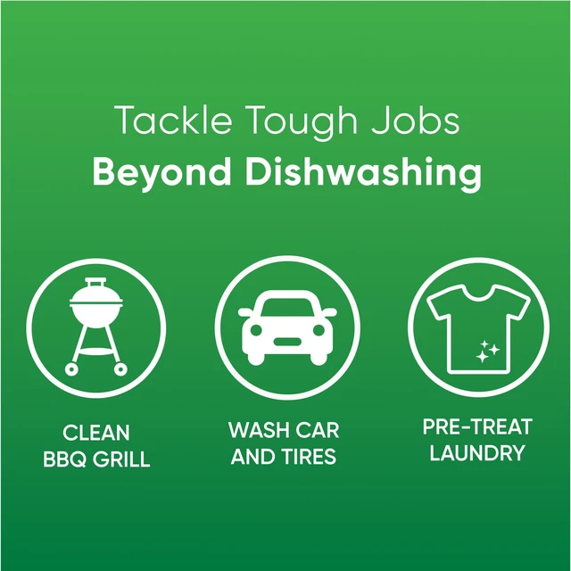 Alt view image 4 of 5 - Palmolive Ultra Strength Liquid Dish Soap, Grease Cutting, 28 fl oz EZ-Pump, EZ-Clean Bottle