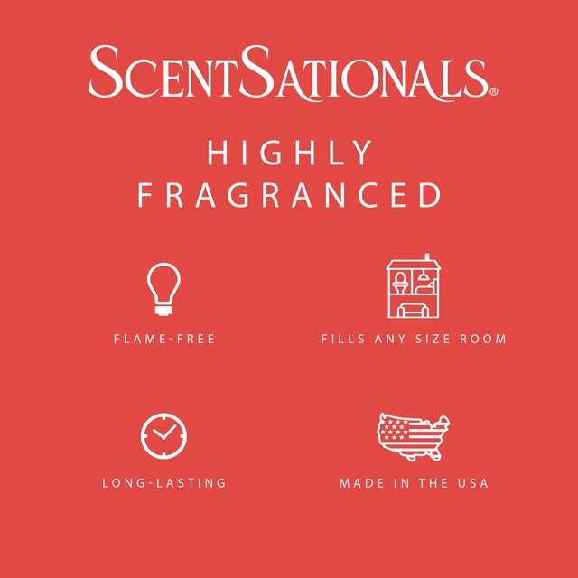 Alt view image 2 of 6 - (2 pack) Island Papaya Scented Wax Melts, ScentSationals, 2.5 oz