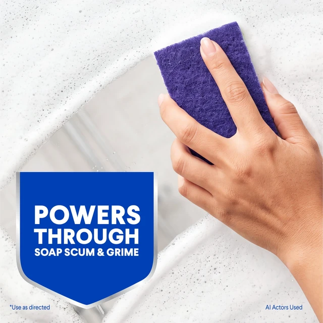 Alt view image 5 of 5 - Clorox Heavy Duty Bathroom Foamer Soap Scum Remover, Lavender Clean, 20 Ounces