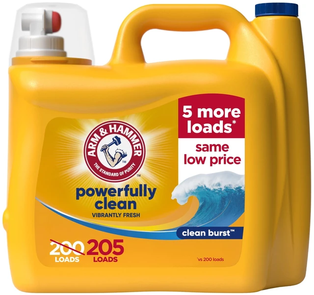 Main image of ARM & HAMMER Laundry Detergent Liquid, Clean Burst, 205 fl oz, 205 Loads