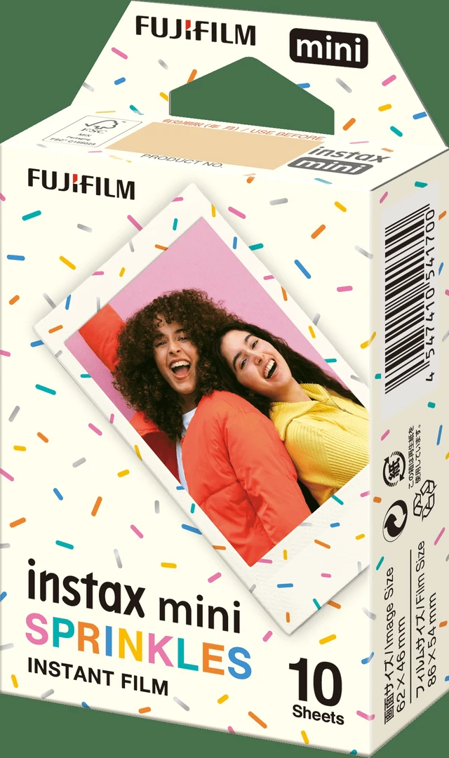 Alt view image 3 of 3 - Fujifilm instax Mini Sprinkles Film (10 pack)