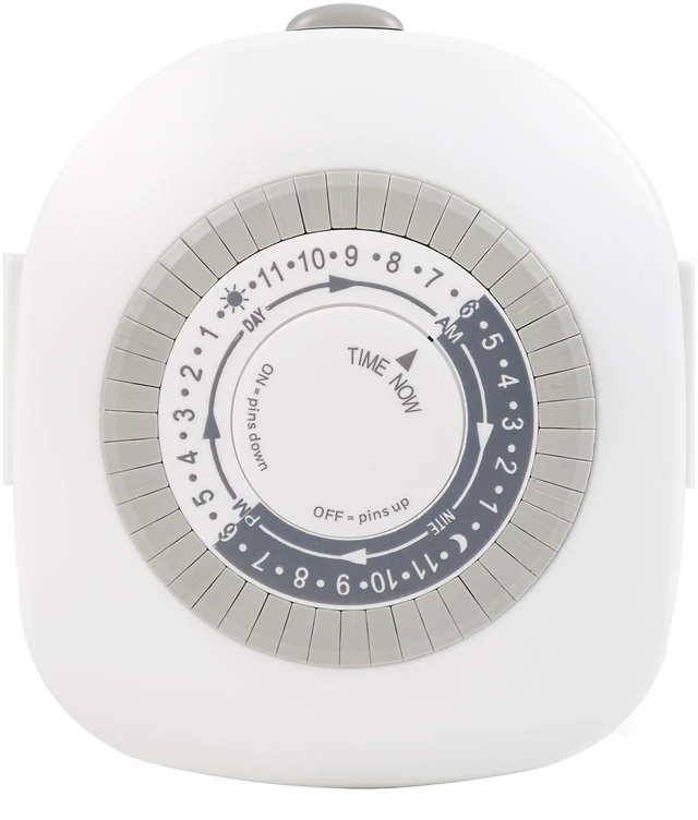 Main image of Hyper Tough Indoor Analog Light Timer with 2 Grounded Outlets