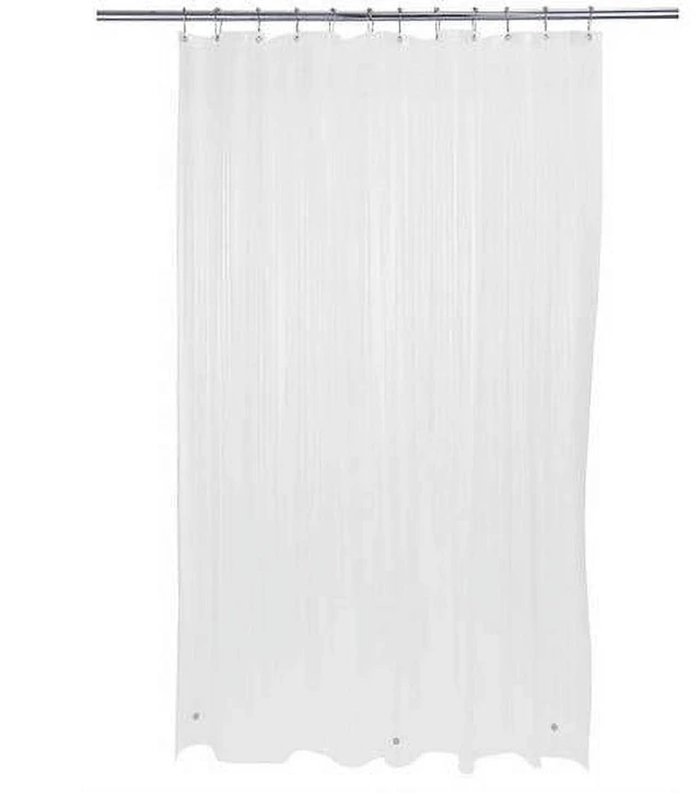 Main image of Bath Bliss PVC Shower Liner in Clear
