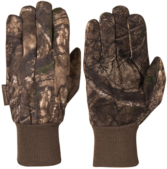Main image of Realtree APX Men's Jersey Hunting Gloves
