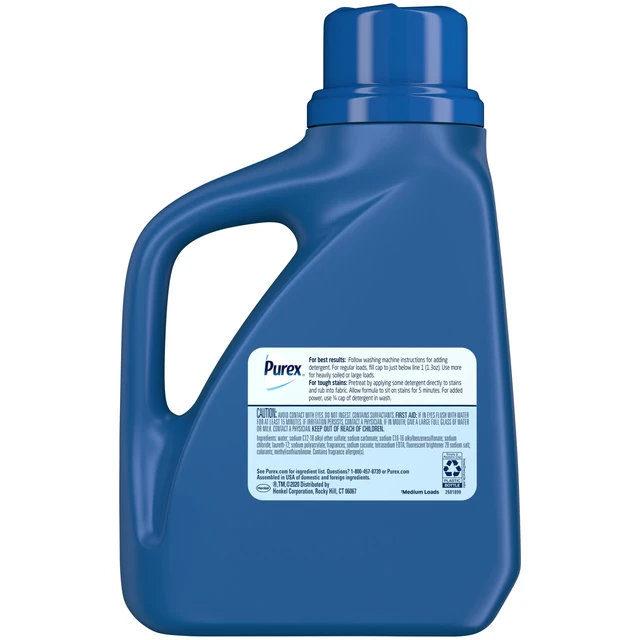 Alt view image 2 of 6 - Purex Fresh Mountain Breeze Liquid Laundry Detergent, 75 fl oz, 57 Loads