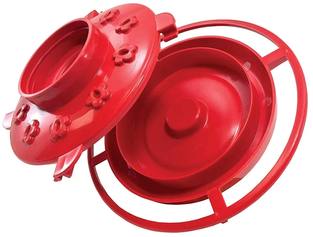 Alt view image 5 of 6 - First Nature Hummingbird Feeder 32 oz Red