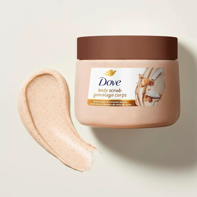 Alt view image 3 of 6 - Dove Exfoliating Body Scrub, Brown Sugar & Coconut Butter, 15 oz