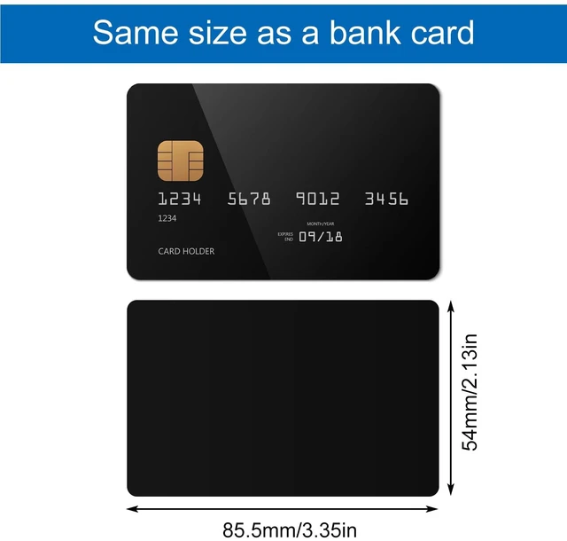 Alt view image 6 of 7 - 20pcs NFC Cards Rewritable NFC Tags NTAG 215 PVC Cards Blank Easy Convenient Programmable NFC Business Card Chip 504 Bytes Memory NFC Tag Compatible with All NFC Enabled Black