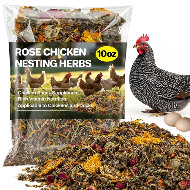 Main image of Sukh 10oz Chicken Nesting Herbs - Poultry Herb Blend and Hemp Bedding