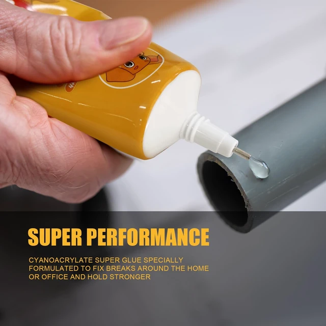 Alt view image 3 of 6 - HOLIKA Ceramic Glue, 60g, Clear, High Viscosity, Super Glue for Pottery, Porcelain, Glass, Plastic, Metal, Rubber, DIY Craft (CGN1, XG-007)