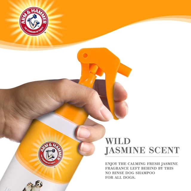 Alt view image 4 of 6 - Arm & Hammer Ultra Fresh Waterless Dog Bath Spray, White Jasmine, 10 Fl Oz