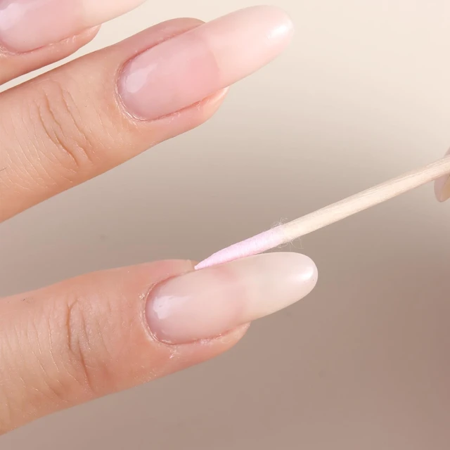 Alt view image 6 of 7 - 200pcs Pointed Tip Cotton Swabs with Wooden Sticks