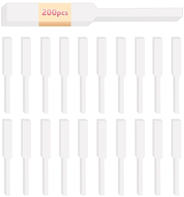 Main image of 200PCS Fragrance Test Strips,White Perfume Essential Oils Paper Test Strip